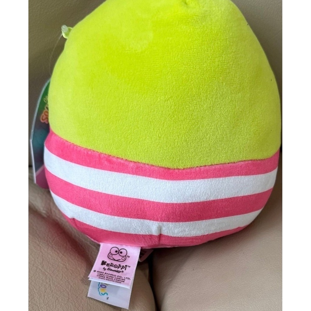 Squishmallows Sanrio Keroppi Beach Squad Summer Frog Plush 6.5" - Picture 2 of 3